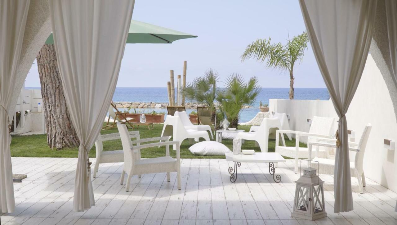 בלבדרה מריטימו Villa A Diamante Sulla Spiaggia מראה חיצוני תמונה